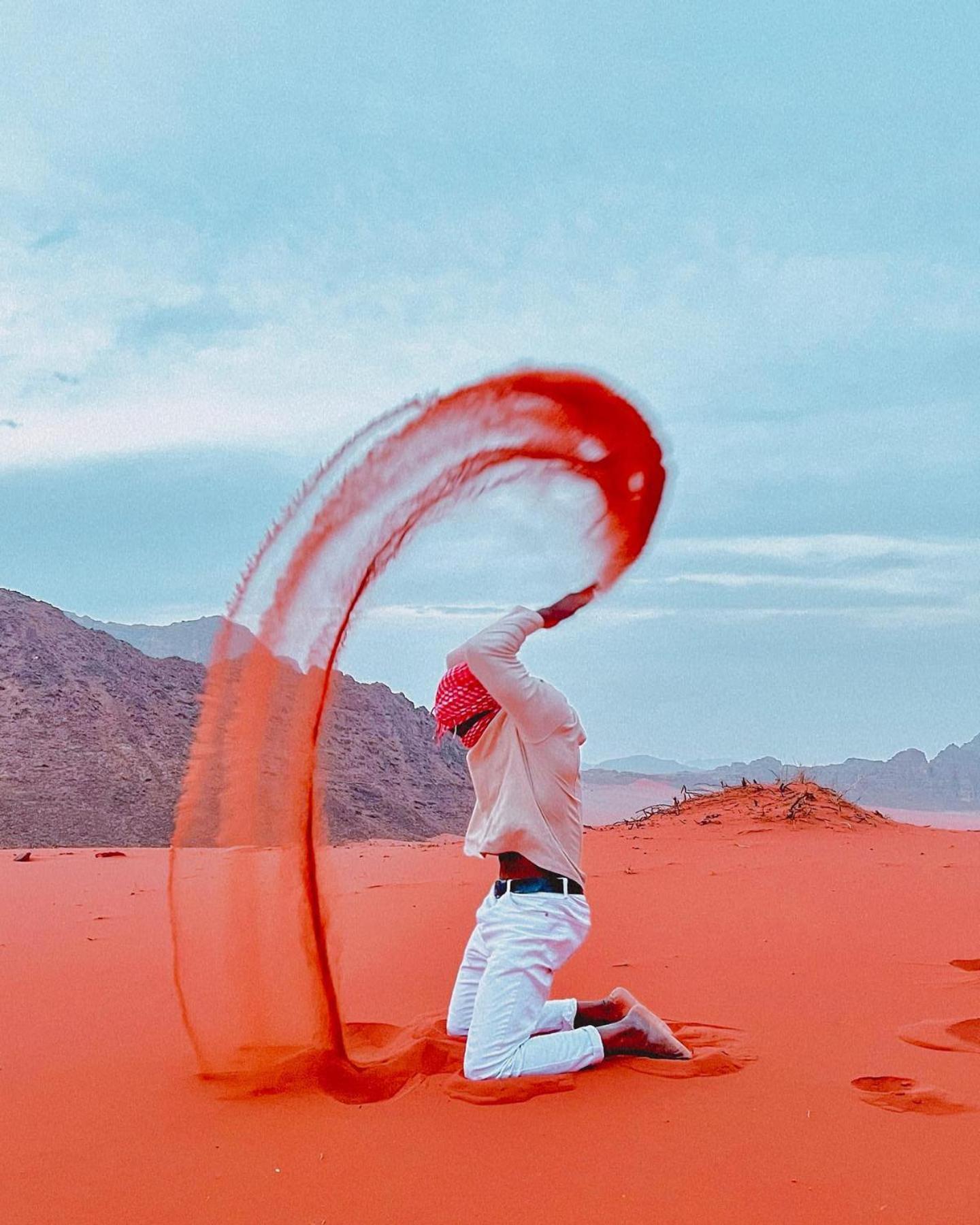 Flower Life Camp Wadi Rum Exteriör bild
